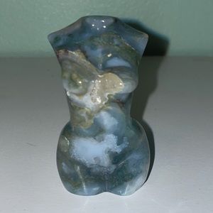 Moss Agate Goddess Body